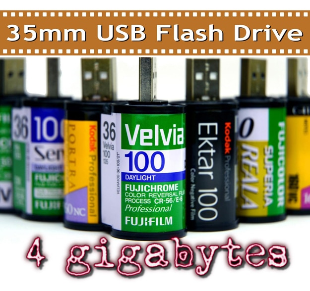 35mm USB Flash Drives: Film & Digital Photography Unite