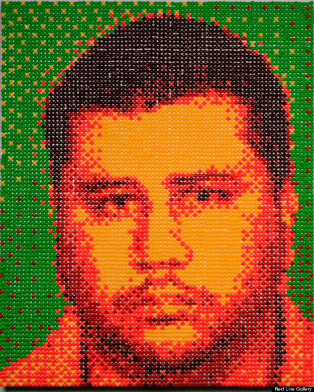 Fear Itself: George Zimmerman Portrait Made With 12,000 Skittles