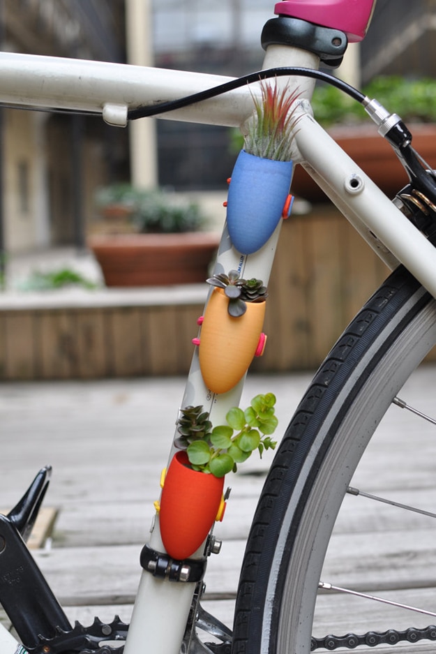 Colorful & Creative Bicycle Planters To Spice Up Your Bike