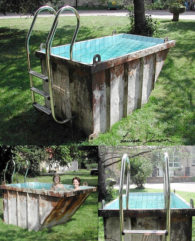 Ultimate Dumpster Diving: Dumpsters Repurposed Into Pools