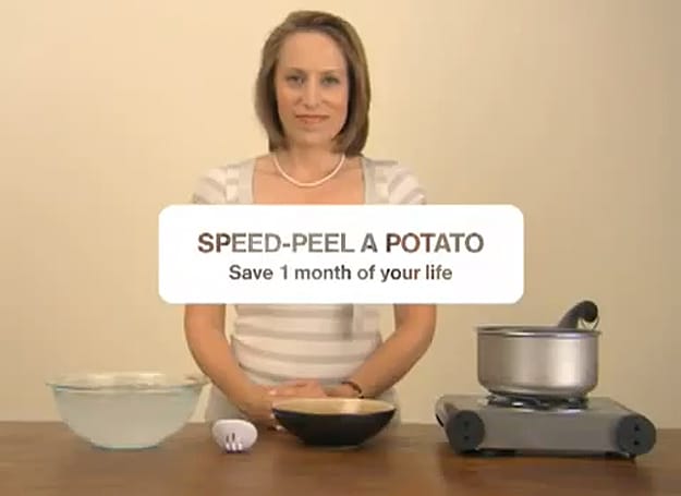 How To: Peel A Potato In 10 Seconds