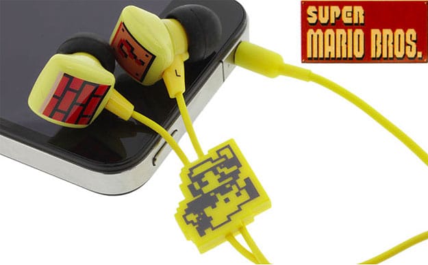 Get Your Geek On With Super Mario Bros. Earbuds