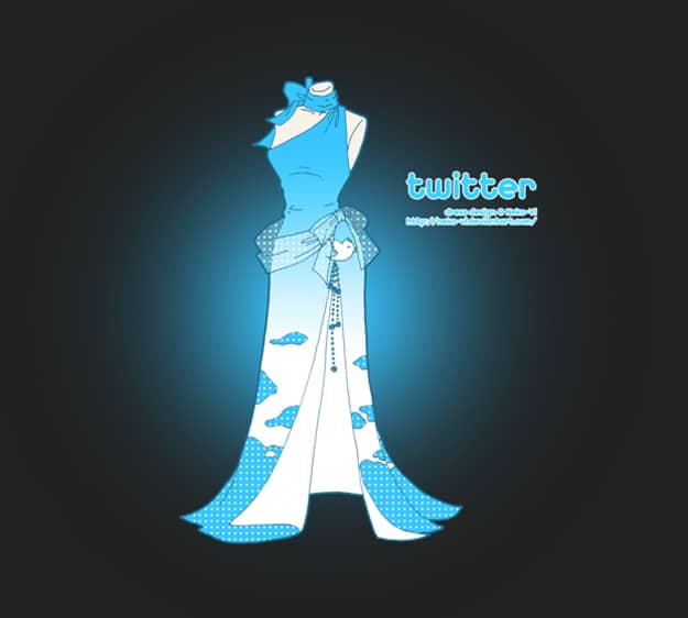 Internet Dresses: Wear Twitter, Facebook, Google & More
