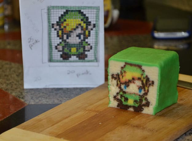 Geek Happiness: Zelda Link Pixelated Cookies