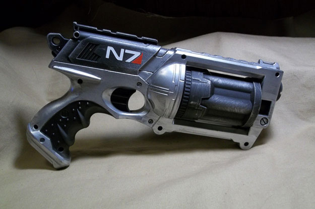 Mass Effect Inspired Nerf Gun Mods