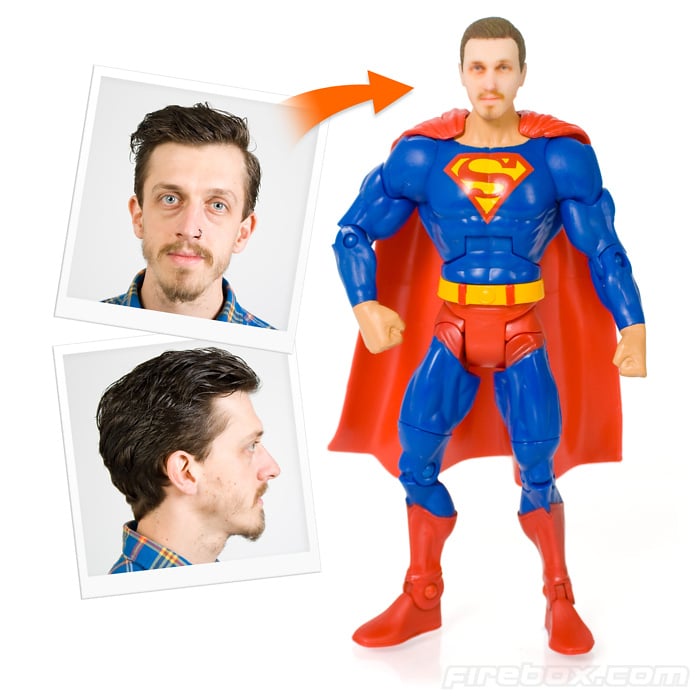 Now You Can Have Your Own Personalized Superhero Figurine