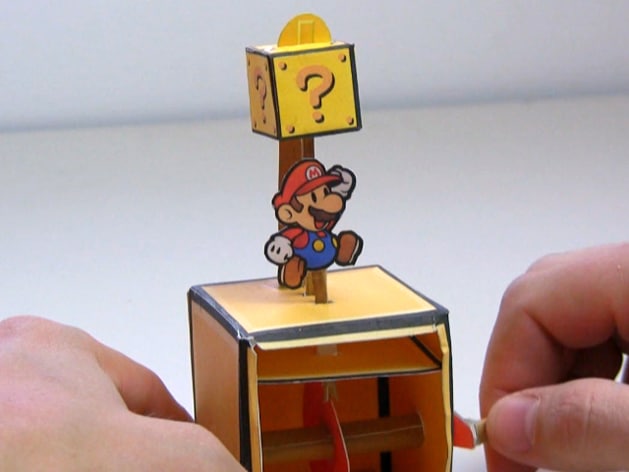 How To Create Your Own Super Mario Papercraft Automaton