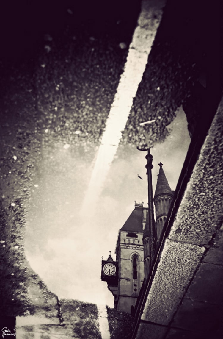 London In Puddles: Magical Photographs Taken In Rain Puddles