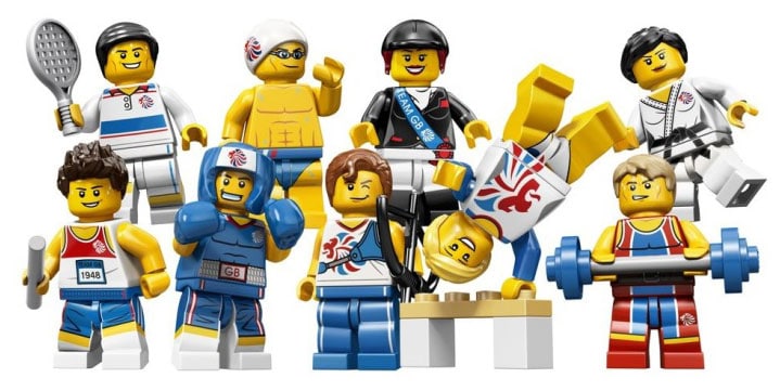 The Great Britain Olympic Team Recreated In Lego Minifigs