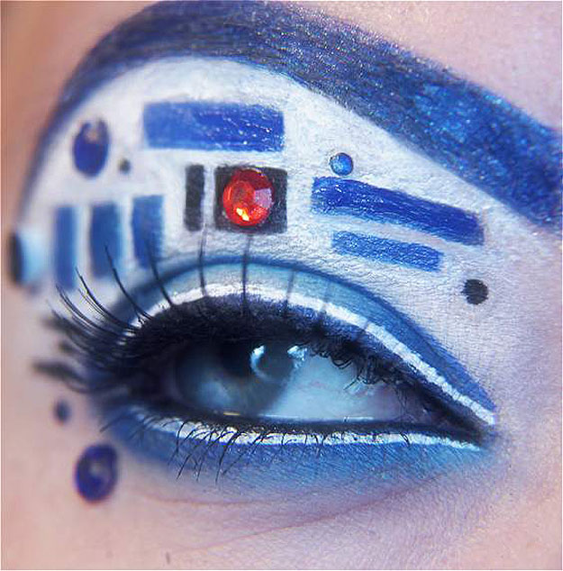 Geek Girl Style: Stunning Star Wars R2-D2 Eyes