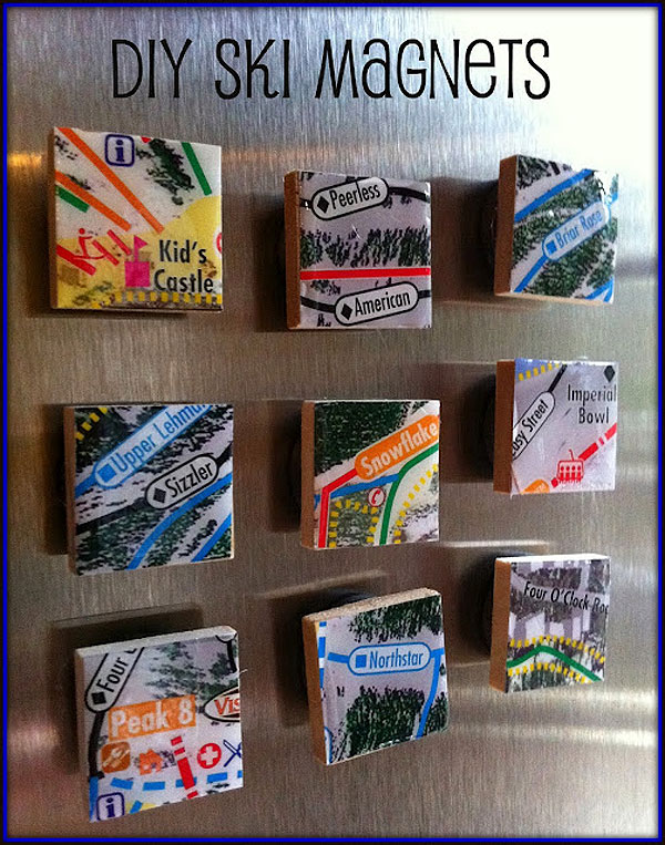 How To Upcycle Vacation Brochures Into Keepsake Magnets