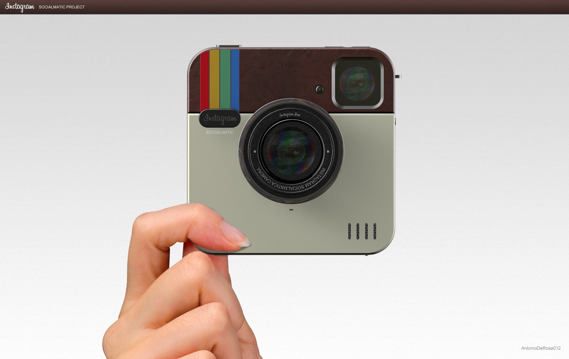 Instagram Concept Camera Mimics The Logo Look
