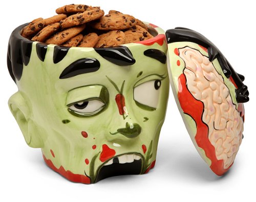 Zombie Head Cookie Jar Makes You A Brain Eater