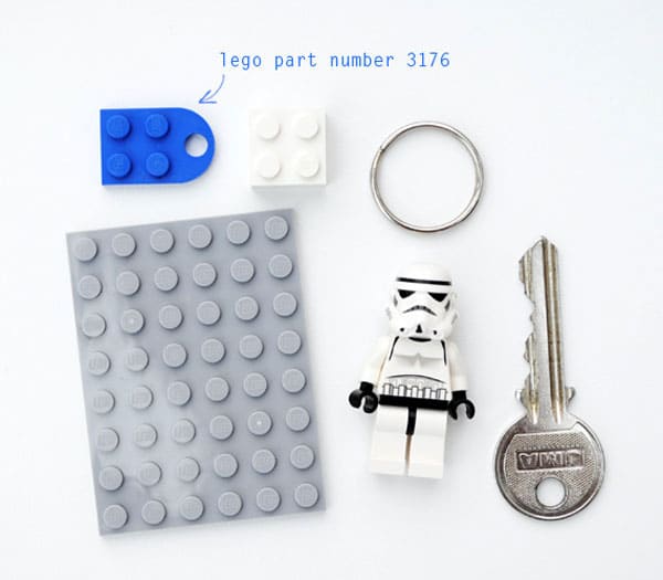 DIY Lego Key Holder: Let A Stromtrooper Guard Your Keys