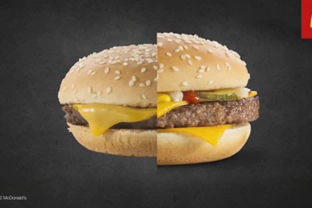 So That’s Why It Looks Different: McDonald’s Food Photo Shoot