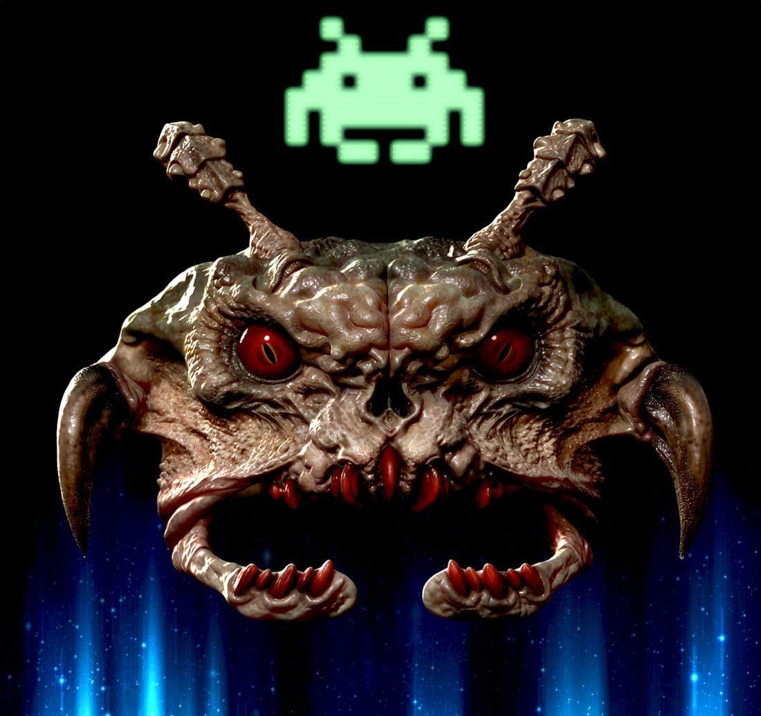 ’80s Space Invaders Aliens If They Were Created Today