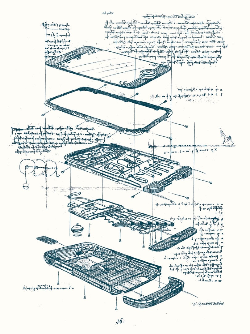The iPhone & 1984 Mac If Leonardo da Vinci Created Them
