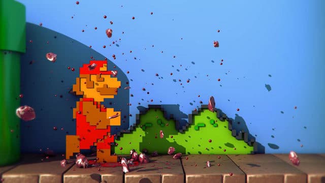 The Modern Gory Super Mario Console Game Version