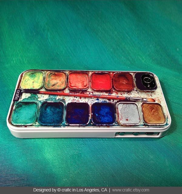 The Used Watercolor Set iPhone Case For The Artist In Your Life