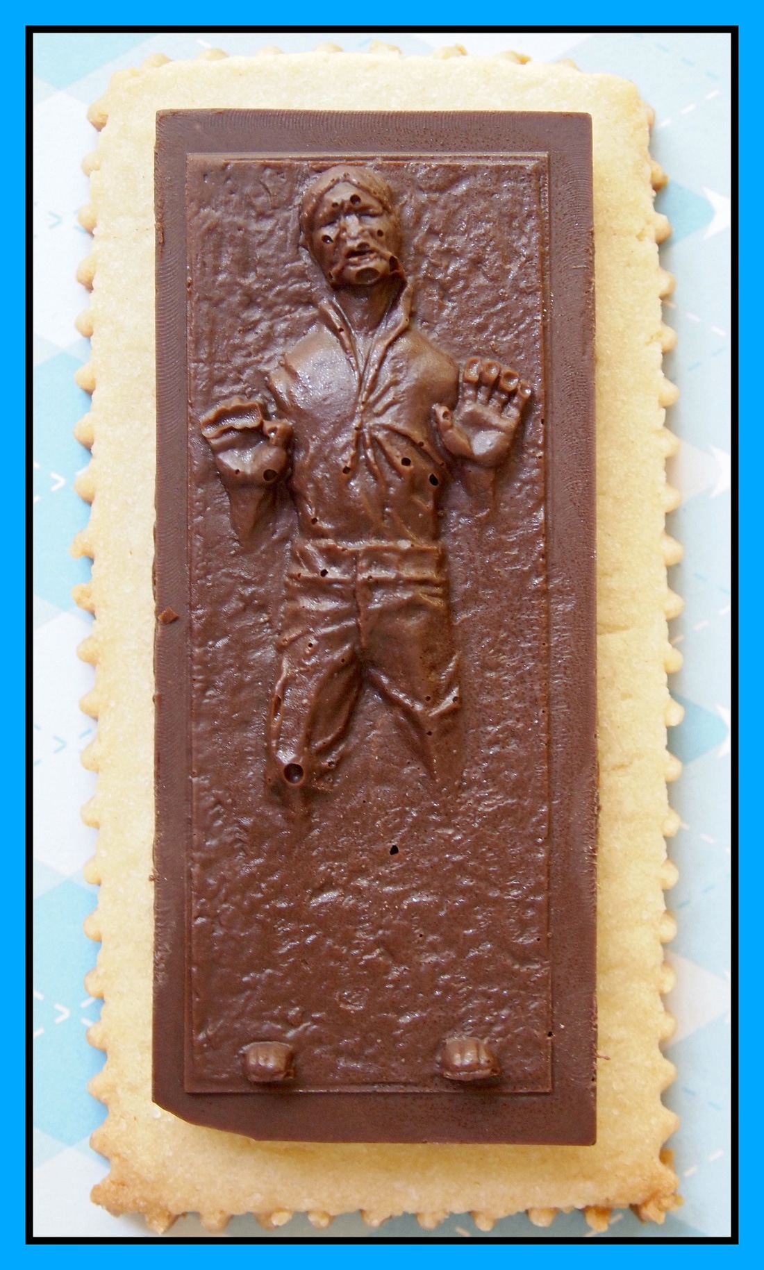 Han Solo In Carbonite Chocolate Sugar Cookies