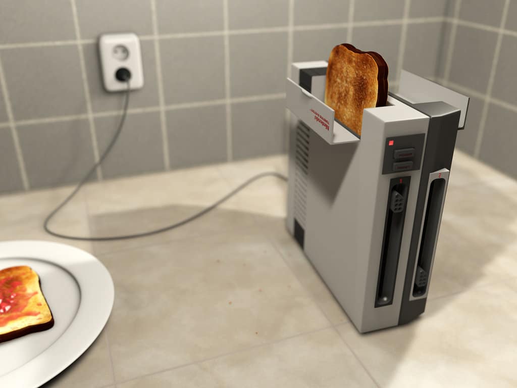 The Toaster NES Mod: Suddenly Mornings Are Way Better