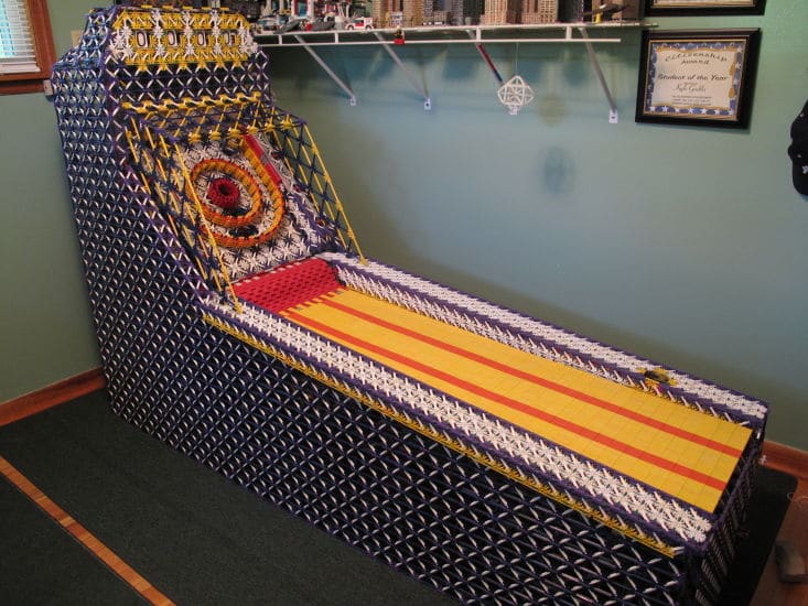 KNEX Skeeball Machine Is An Epic Feat In Engineering
