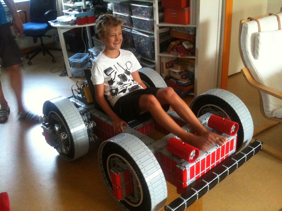 Life-Size LEGO Go-Kart Is The Epicenter Of Epic