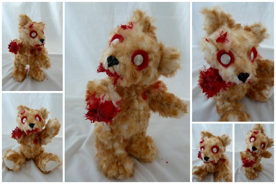 Plush Zombie Animals Will Keep Haunting You In Your Sleep