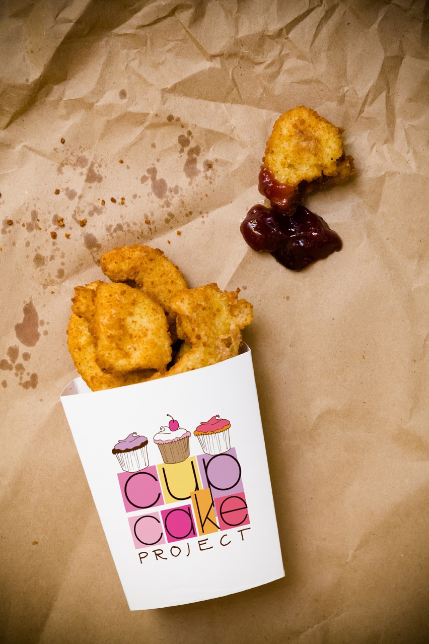 The Chicken Nugget Cupcake Design…I’d Eat It