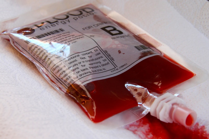 Party Dexter Style With Blood-Themed Foods & Decor