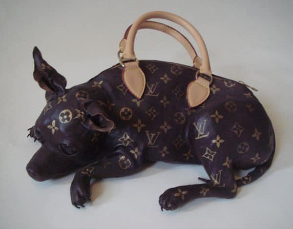 Reeeallly?…The Louis Vuitton Inspired Doggie Bag