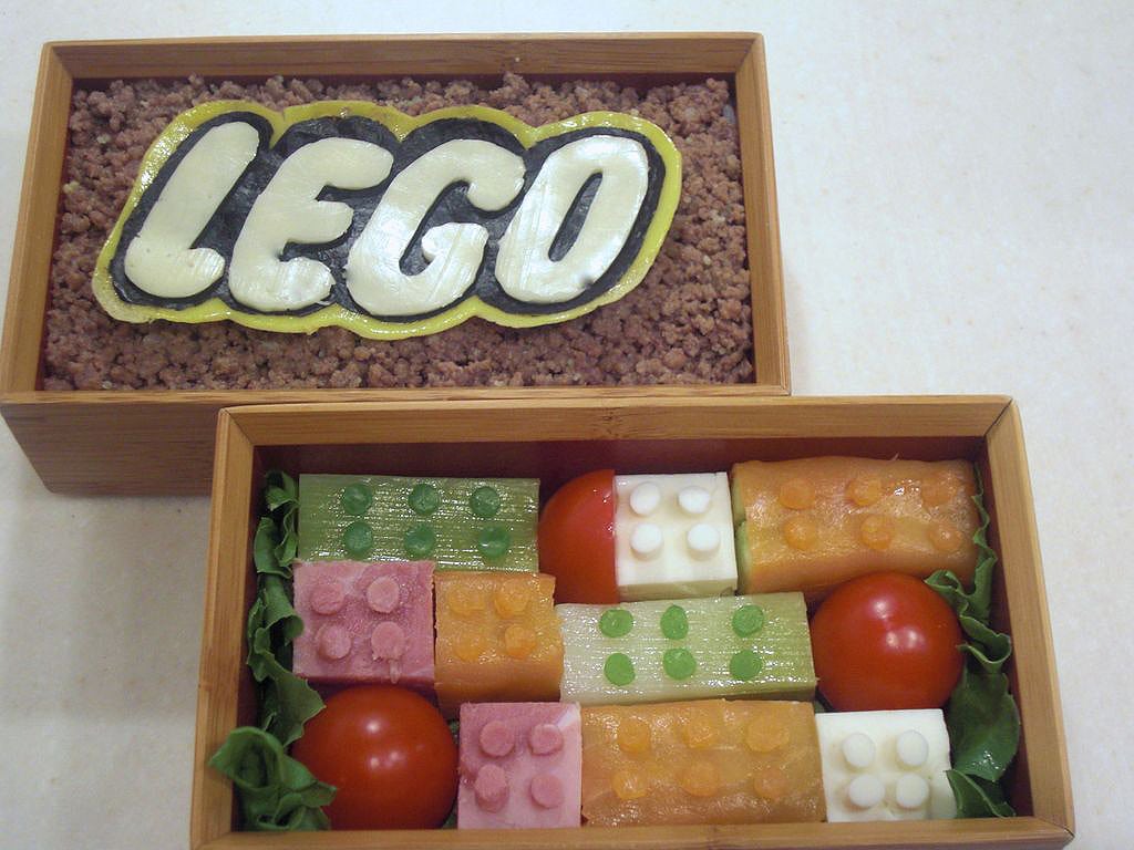 The LEGO Bento Lunch Design: A Delicious Feat Of Geek