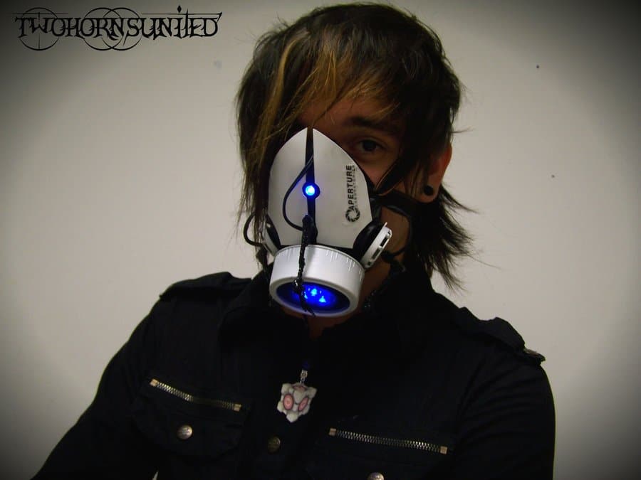 Custom Portal Gas Masks Take Your Breathing To The Future