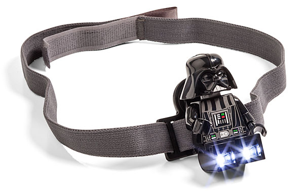 Darth Vader LEGO Headlamp Illuminates Your Path