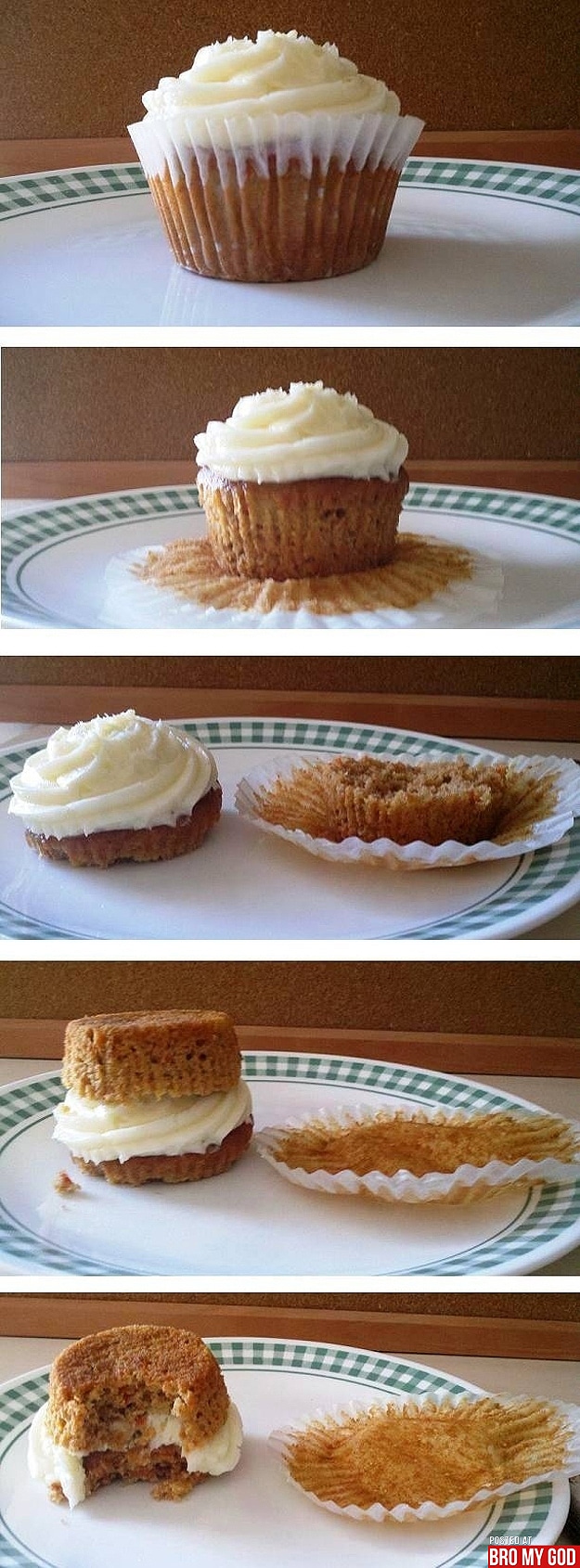The Best Way To Eat A Cupcake (Never Do The Stuff-In-Mouth Again)