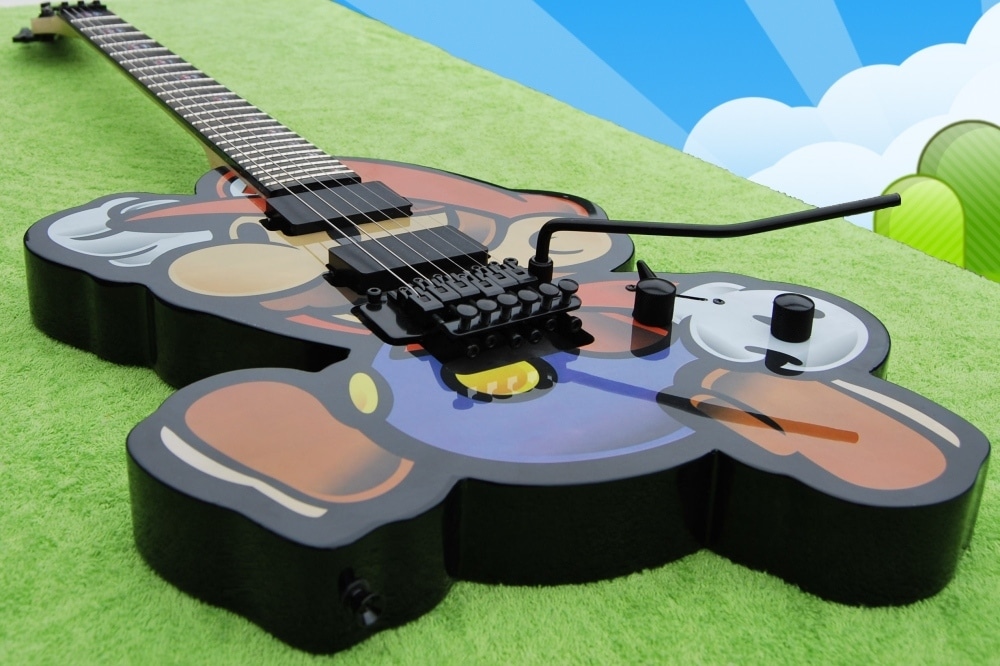 Mario Guitar Is Another Flawless Custom Build