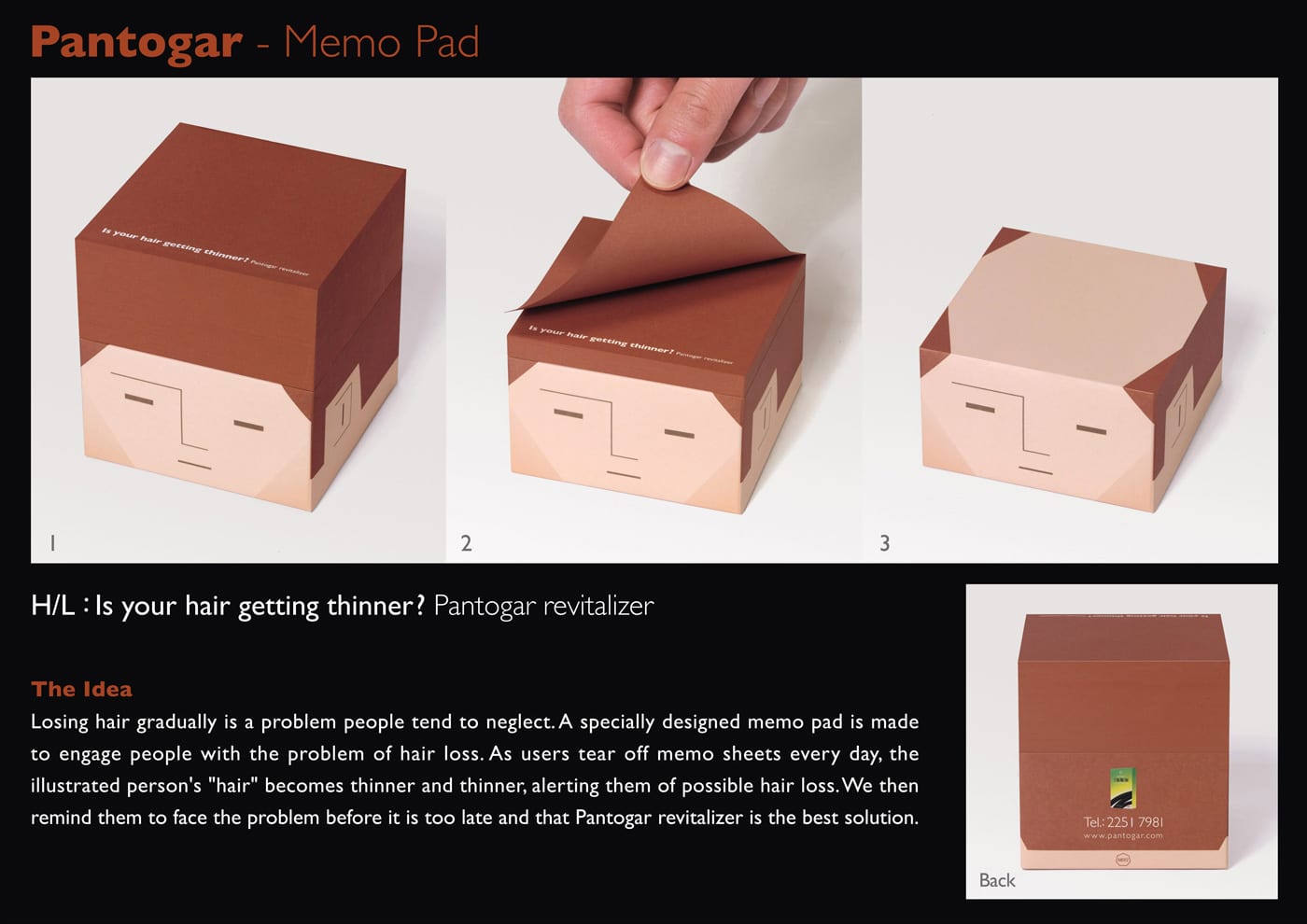 Sticky Notes With A Bald Head: Another Brilliant Sticky Note Design
