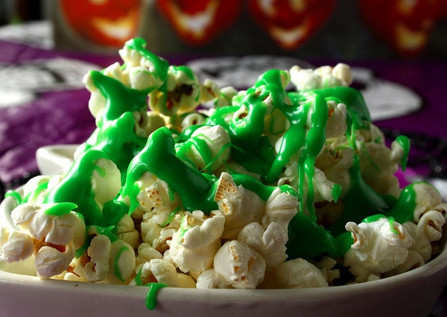 Ghostbusters Inspired Ectoplasm Green Slime Popcorn