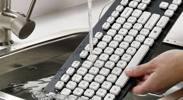 For Clumsy People: A Goof-Proof, Spill-Proof, Washable Keyboard