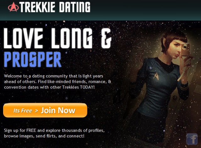 Trekkies Rejoice: Now There’s An Online Dating Site Just For You
