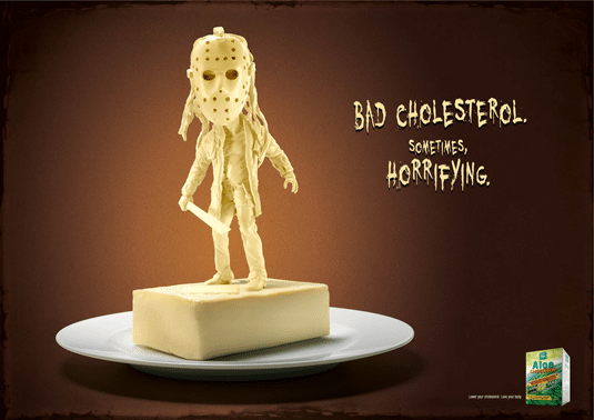 Movie Villains Become Butter Bad Guy Sculptures Fighting Cholesterol