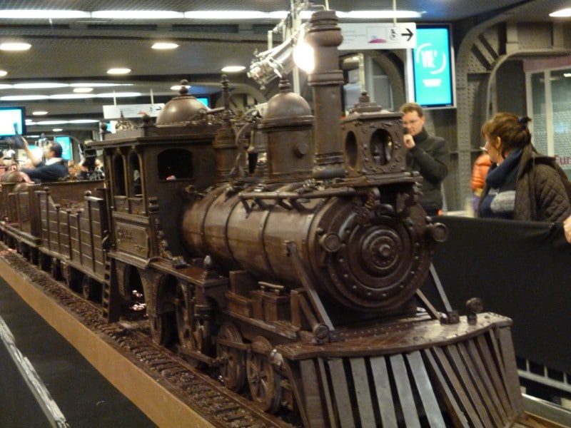 This Enormous Mouth-Watering Chocolate Train Sets A World Record