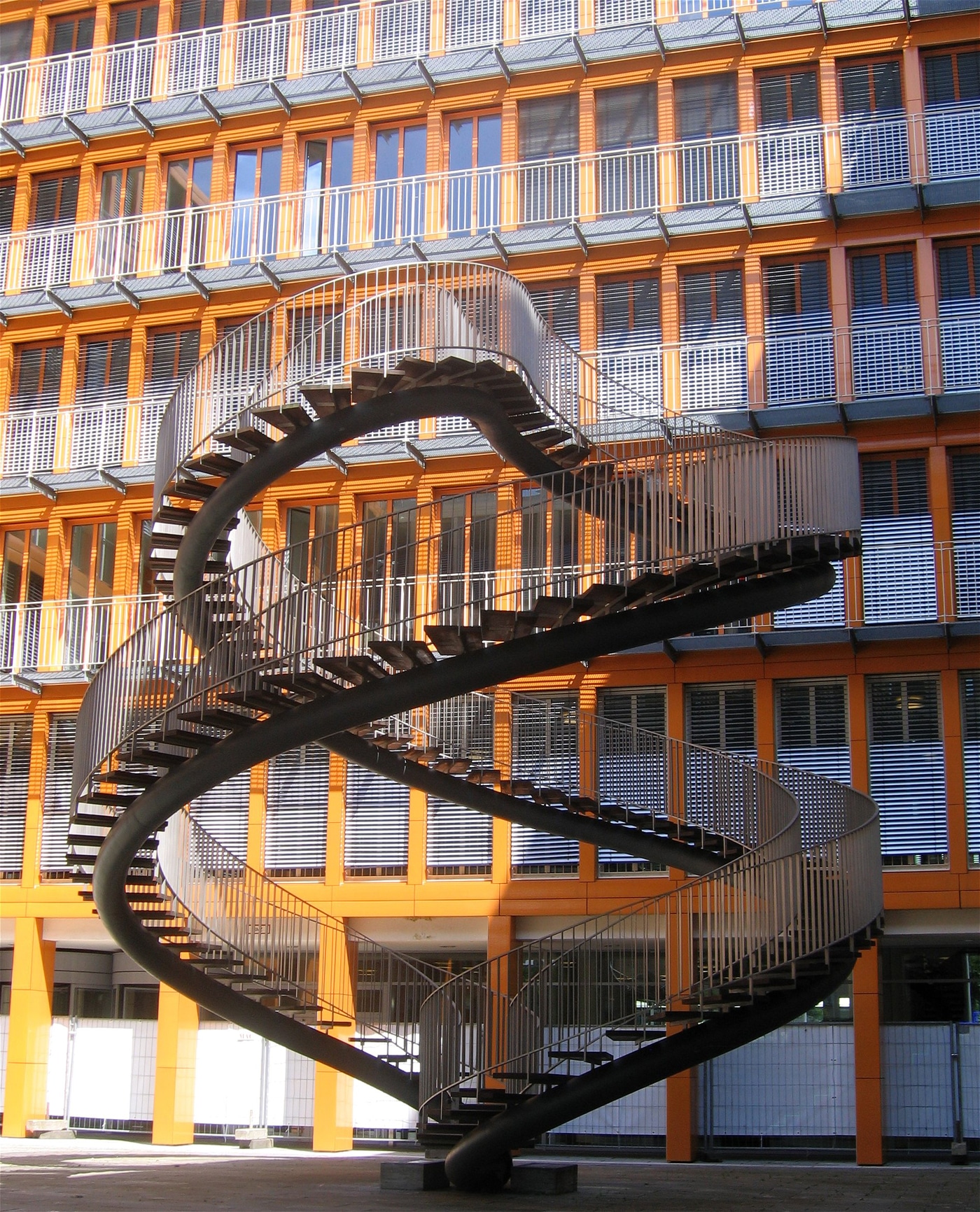 The Infinity Spiral Staircase That Goes Nowhere