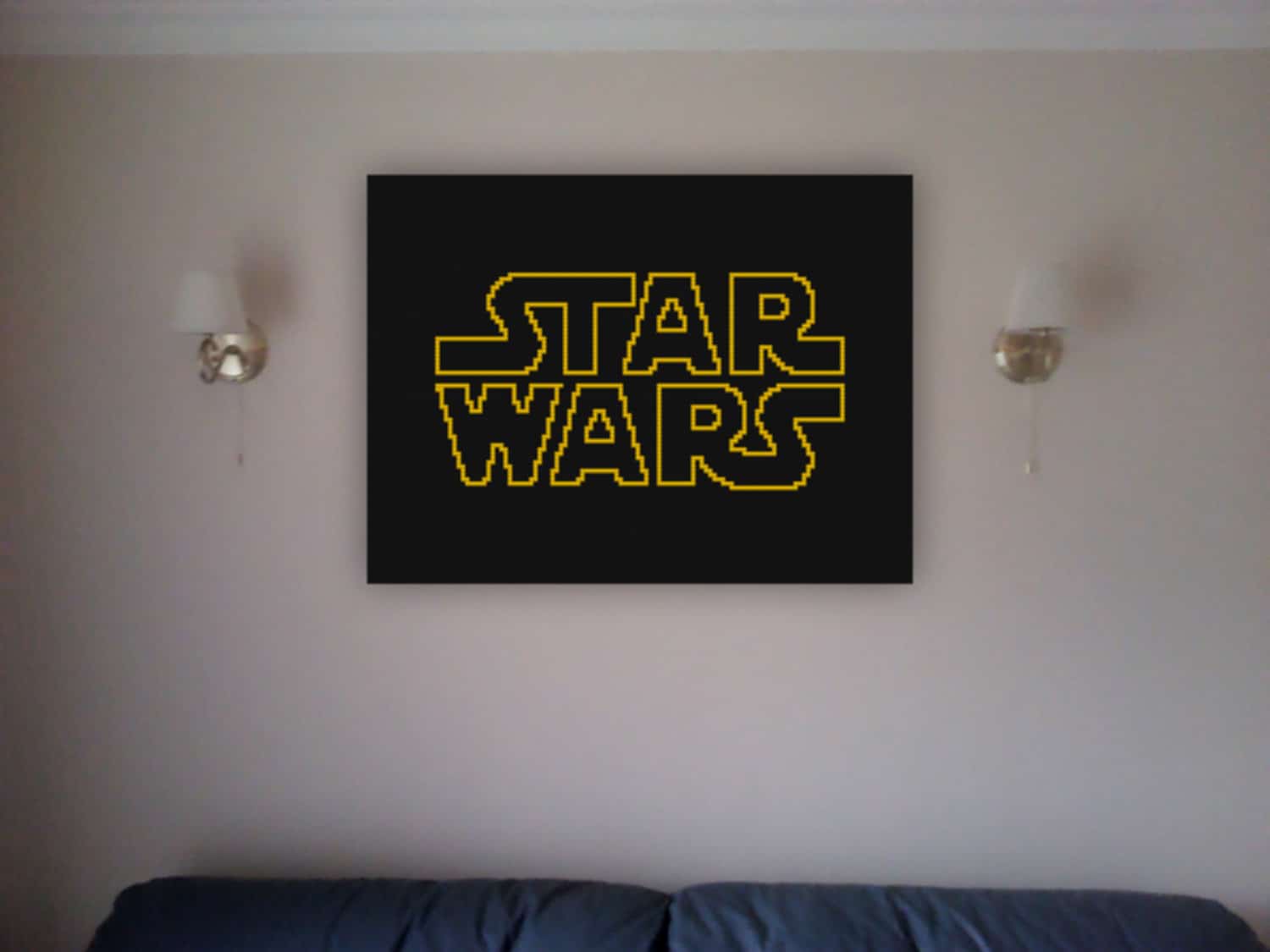 Decorative Star Wars Wall LEGO Mosaics For Sci-Fi Geeks