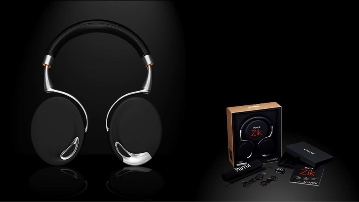 Parrot Zik Headphones: Touch-Activated, Bluetooth & Oh So Trendy