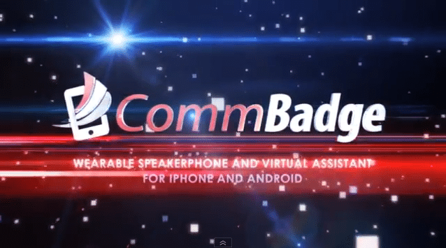 CommBadge Realizes The Communicator Star Trek Technology