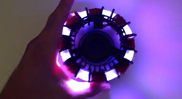 Guy Spectacularly Proposes With The Iron Man Arc Reactor