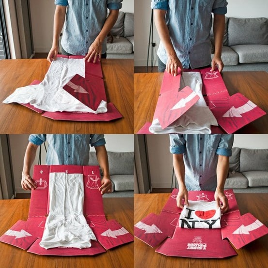 T-Shirt Folder Simplifies Perfect Folding Every Time
