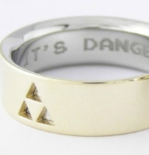 Custom Zelda Wedding Rings: For Geeks Who Wanna Do It Right