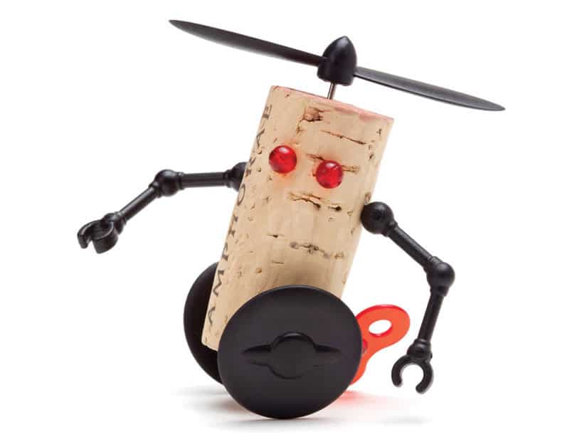 Wine Cork Robots: Best (And Cutest) Way To Recycle & Reuse Old Corks
